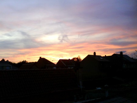 Evening glow