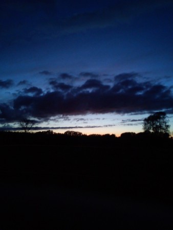 Evening glow