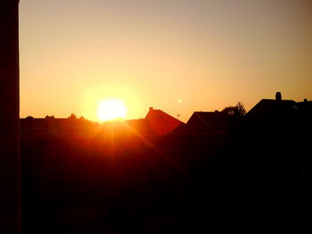 Evening glow