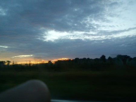 Evening glow
